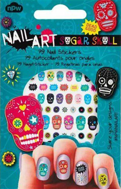 12-Halloween-Skull-Nail-Art-Stickers-2018-Monster-Nails-3