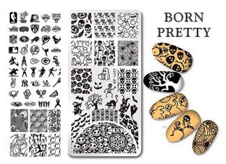12-Halloween-Themed-Nail-Art-Stamps-For-Girls-Women-2018-F