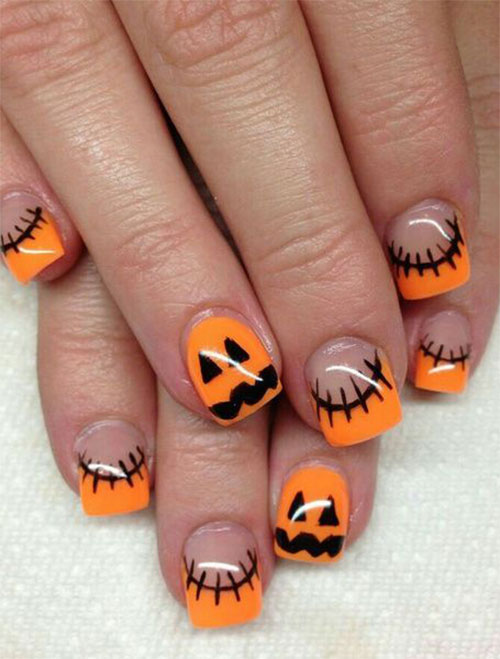 20-Spooky-Halloween-Pumpkins-Nail-Art-Designs-Ideas-2018-2