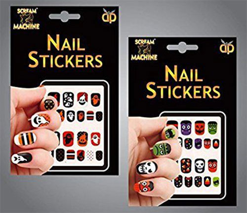 Halloween-Ghost-Nail-Art-Stickers-2018-Boo-Nails-1