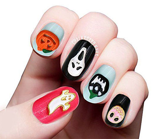 Halloween-Ghost-Nail-Art-Stickers-2018-Boo-Nails-4