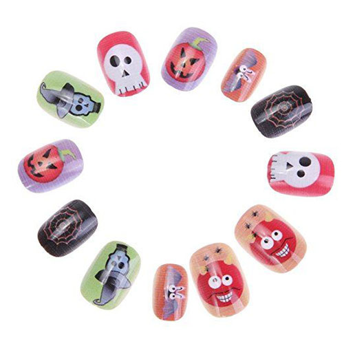 Halloween-Ghost-Nail-Art-Stickers-2018-Boo-Nails-5
