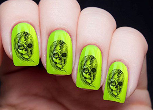Halloween-Inspired-Zombie-Nails-Art-Decals-2018 -The-Walking-Dead-Nails-6