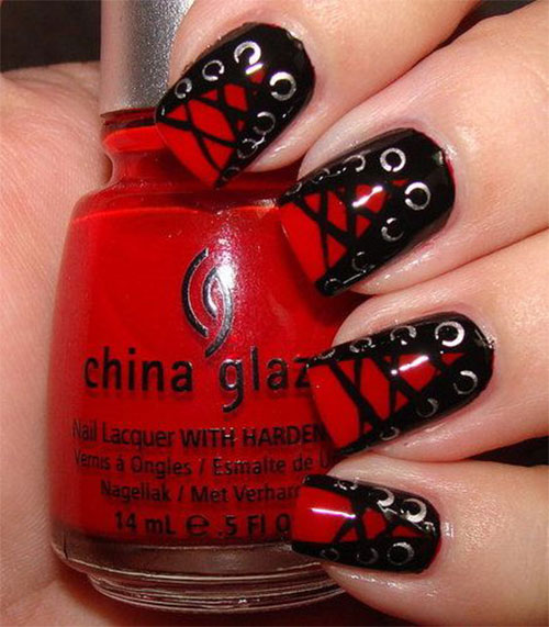 18-Black-Red-Halloween-Inspired-Nails-Art-Ideas-2018-1