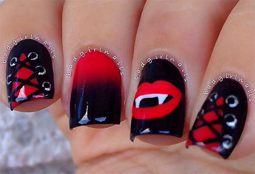 18-Black-Red-Halloween-Inspired-Nails-Art-Ideas-2018-16