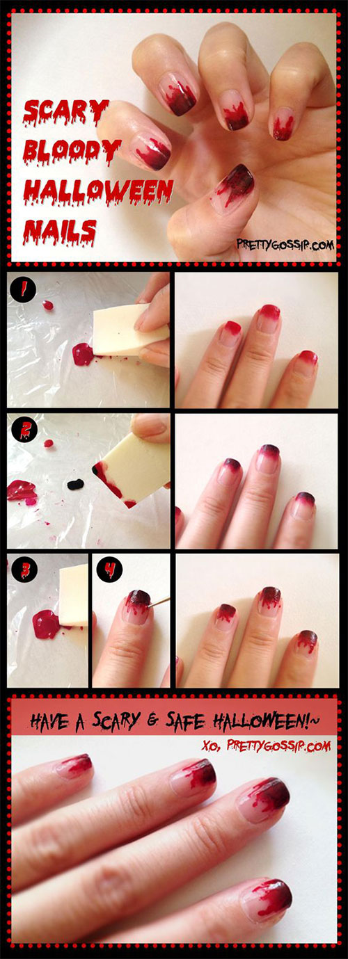Step-By-Step-Blood-Halloween-Nail-Art-Tutorial-For-Beginners-2018-1