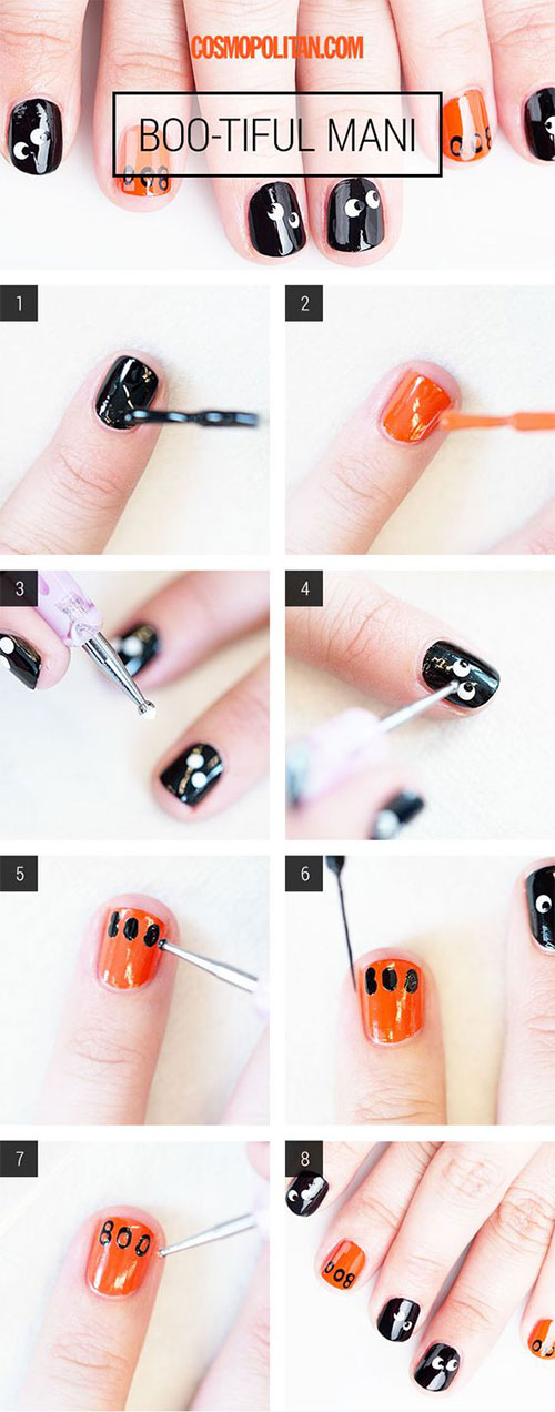 Step-By-Step-Boo-Halloween-Nail-Tutorial-For-Beginners-2018-1