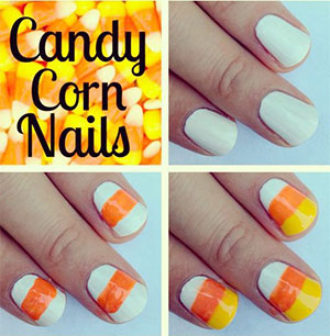 Step-By-Step-Candy-Corn-Halloween-Nail-Tutorial-For-Learners-2018-2