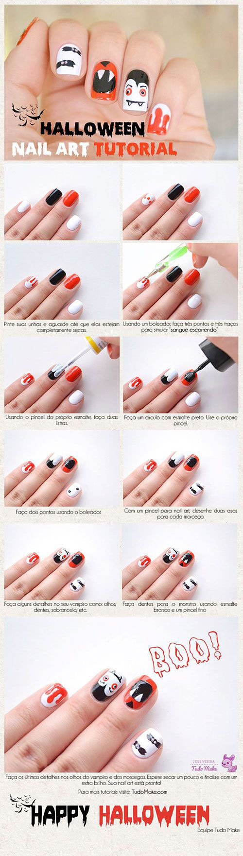 Step-By-Step-Easy-Halloween-Nail-Art-Tutorials-For-Beginners-2018-2