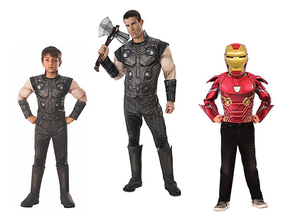 Avengers Infinity War Halloween Costumes For Kids, Boys & Men 2018 ...