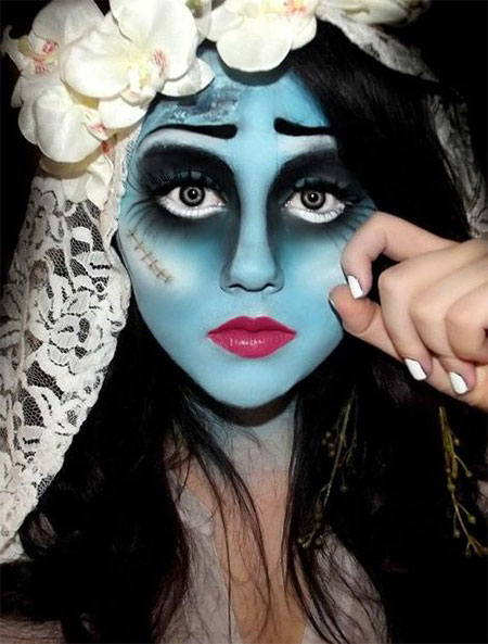 15 Corpse Bride Halloween Makeup Ideas & Looks 2018 - Idea Halloween