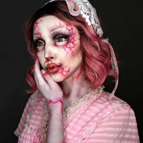 15-Doll-Halloween-Face-Makeup-Ideas-Looks-2018-11