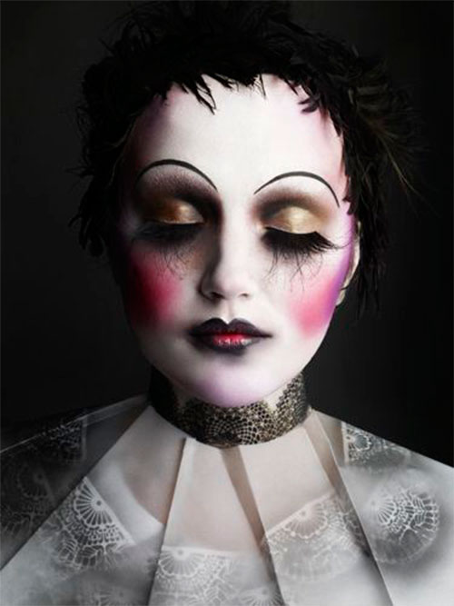 15-Doll-Halloween-Face-Makeup-Ideas-Looks-2018-5