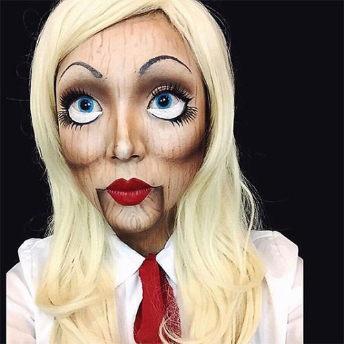 15-Doll-Halloween-Face-Makeup-Ideas-Looks-2018-9