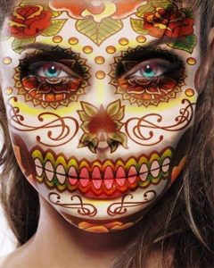 25+ Unique Halloween Face Paints Ideas For Kids Men & Women 2018 - Idea ...