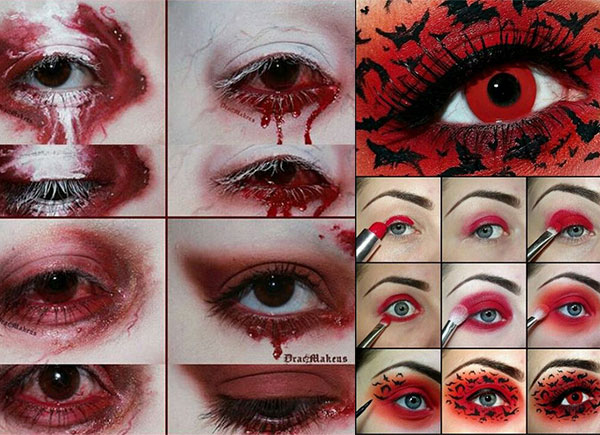  easy devil halloween makeup 