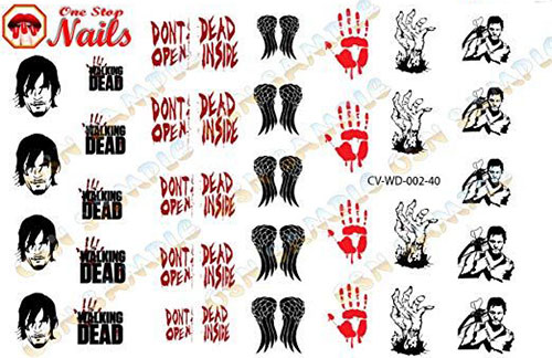10-Halloween-Zombie-Nail-Art-Stickers-Designs-Trends-2019-The-Walking-Dead-Nails-5