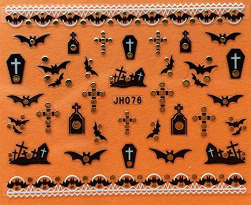 Halloween-Bat-Nail-Art-Stickers-Designs-Trends-2019-2