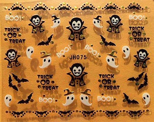 Halloween-Ghost-Nail-Art-Stickers-Designs-Ideas-2019-Boo-Nails-2