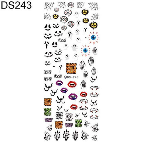 Halloween-Inspired-Nail-Art-Stickers-Decals-For-Kids-2019-2