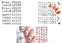 Halloween-Inspired-Nail-Art-Stickers-Decals-For-Kids-2019-F