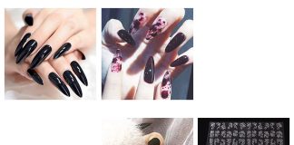 Halloween-Themed-Acrylic-Gel-Nail-Stickers-Designs-Trends-2019-F