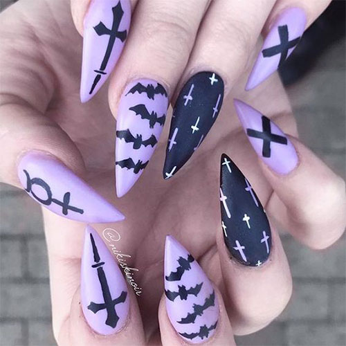 15-Easy-Scary-Halloween-Bat-Nails-Art-Designs-Ideas-Trends-2019-13