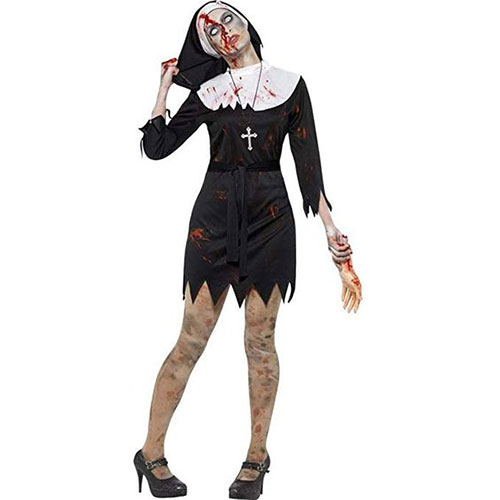50-Creepy-Scary-Cheap-Halloween-Costume-Ideas-For-Girls-Women-2019-17
