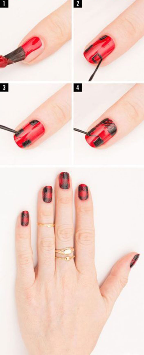 Step-By-Step-Black-Red-Halloween-Nails-Art-Tutorials-For-Beginners-2019-5