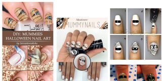 Step-By-Step-Halloween-Mummy-Nails-Art-Tutorials-For-Learners-2019-F