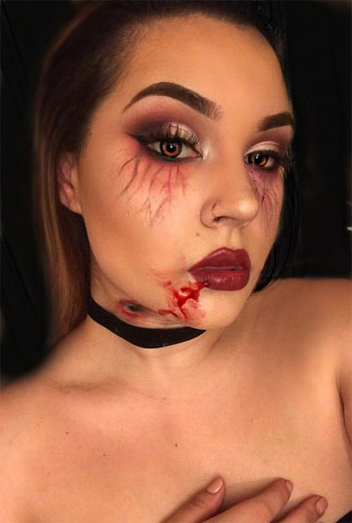 10-Vampire-Halloween-Makeup-Looks-Styles-Ideas-Trends-2019-8