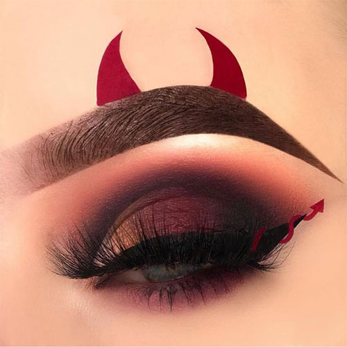 50-Best-Scary-Unique-Halloween-Eye-Makeup-Looks-Ideas-Trends-2019-23