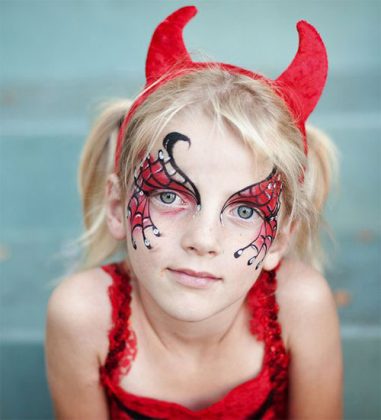 18 Horrifying Devil Halloween Face Makeup Ideas, Styles & Trends 2019 ...