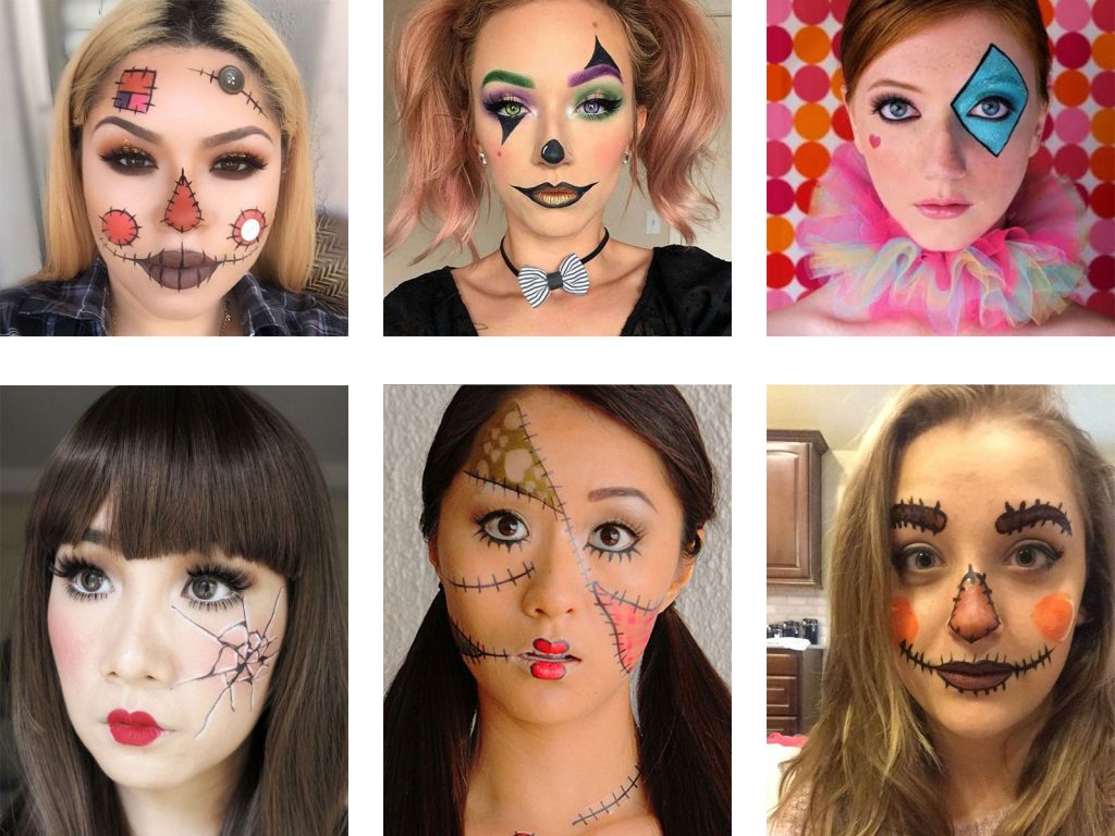 25+ Last Minute Very Easy Halloween Makeup Looks & Ideas 2019 - Idea ...